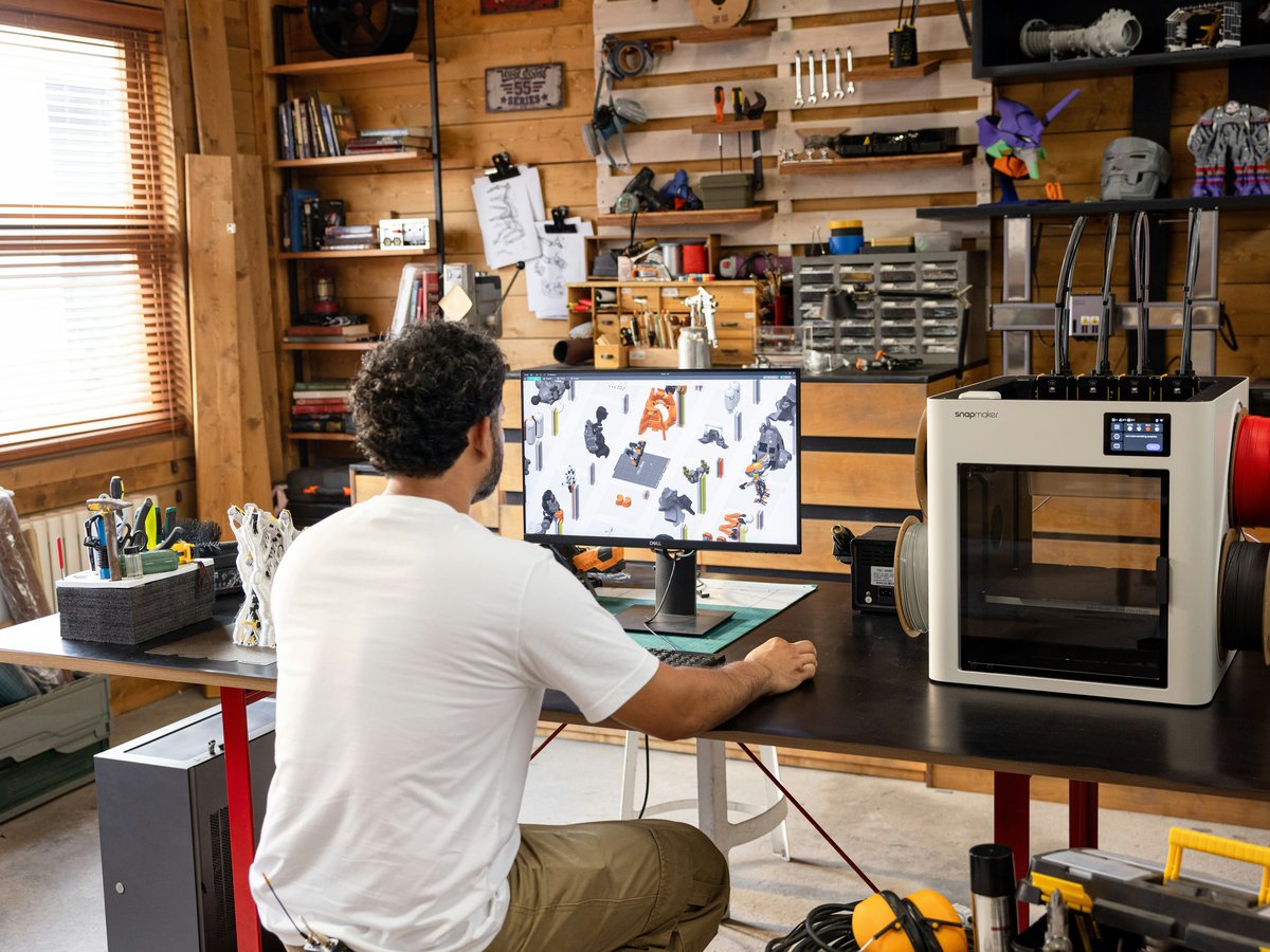 SolidWorks model on screen